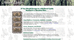 Desktop Screenshot of medievallifestyle.com